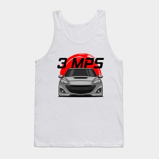 Front Silver 3 MPS Mazdaspeed3 JDM Tank Top